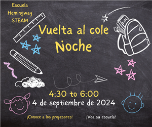 Noche de regreso a clases